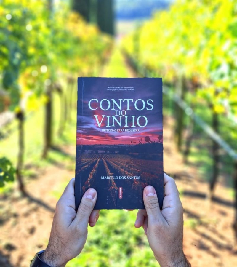 Marcelo dos Santos: Um livro sobre vinhos