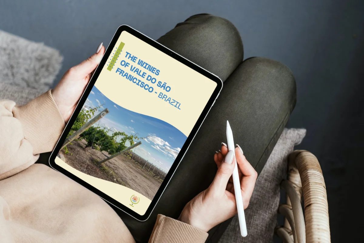 Vale do São Francisco lança e-book em inglês para divulgar vinhos tropicais no exterior
